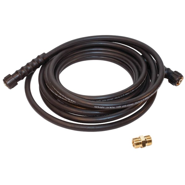 Pressure Washer Hose, 3000 Psi, 5/16 Inlet, 2 Twist On Ends50Length 758-705